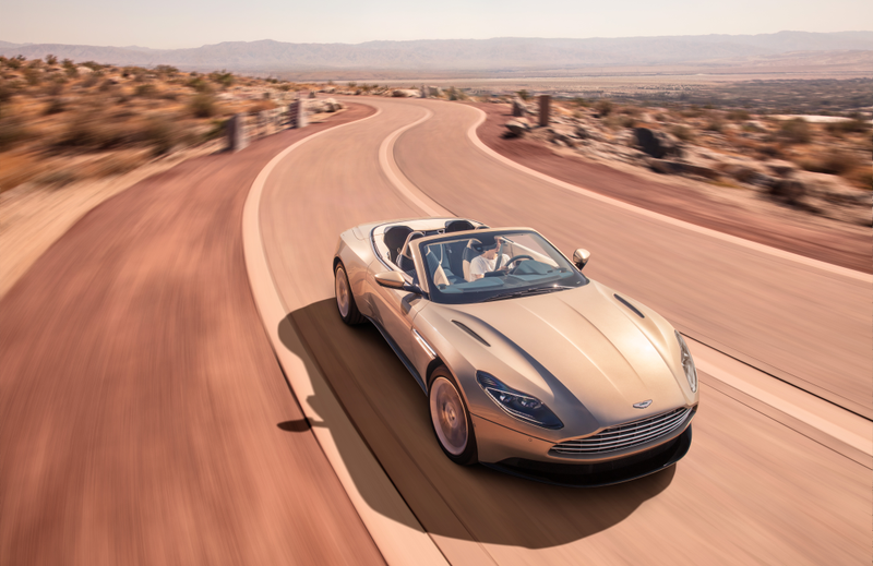 Illustration for article titled The 2018 Aston Martin DB11 Volante Looks Amazing Without A Roof